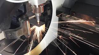 Laser Tube Cutting Angle Iron [upl. by Josh686]