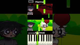 Trypophobia Sprunki  Wenda x Gray  Human version sonaextra  Piano Tutorial [upl. by Erdied468]