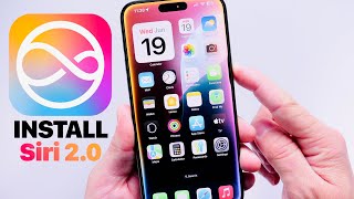 iOS 18  install NEW Siri 20 on ANY iPhone [upl. by Sacken]