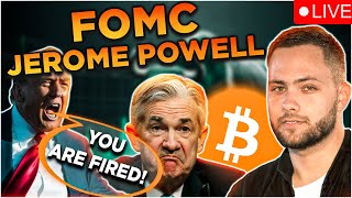 🔴LIVEFOMC JEROME POWELL DECIZIE RATA DOBANZII REACTIE ANALIZA BTC [upl. by Amer]