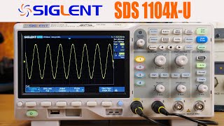 SIGLENT SDS1104XU Digital Oscilloscope Overview amp Review [upl. by Enaitsirk]