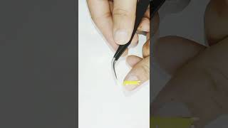 beautiful nail art using striping tape 🥰 nail art💞 nail design short indain nail art [upl. by Boaten]