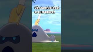 Very Quick Find Sub 100 Encounters Shiny SandyGast [upl. by Leftwich]