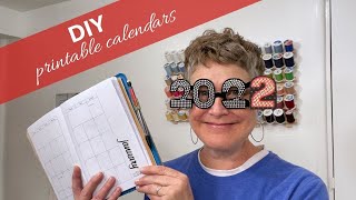 DIY Printable Calendars  Simple Style Minimalist Planning at Its Best [upl. by Alexandrina851]