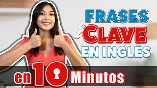 Aprende inglés rápido y fácilmente en 10 minutos Frases básicas para todas las situaciones [upl. by Norahc]