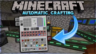 AUTOMATIC CRAFTING using FORMULAIC ASSEMBLICATOR Surviving with Mekanism Minecraft 115 [upl. by Nedlog]