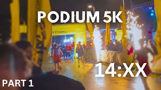 PODIUM 5K LEICESTER Part 1 Feat Alex Ediker amp Cam Allan [upl. by Yllrebmik]