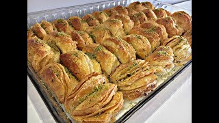 Bakllav E shpejt Pregaditja 45 minuta  20 Bezeden 80 Katlı Baklava [upl. by Einolem745]