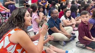 Phoenix Suns Phoenix Mercury present a special gift to students at Ignacio Conchos Elementary [upl. by Omora]