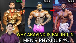 Why Aravind Spartacus is Failing in Mens Physique [upl. by Neeluj976]