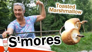 Smores Toasted Marshmallow peanut butter makes the BEST smores [upl. by Anot]