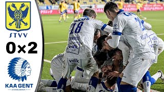 SintTruidense vs KAA Gent 02 Highlights  STVV  Gent  Jupiler Pro League 2024 D1A [upl. by Ahselet]