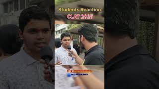 CLAT 2025 Students Reaction CLAT Exam Centre clat clat2025 studentsreaction clatexam nlus [upl. by Erdman]