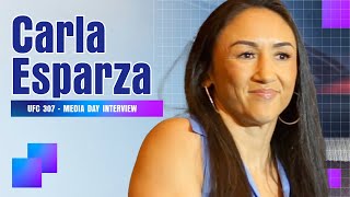 Carla Esparza talks retirement legacy ahead of UFC 307 fight with Tecia Pennington [upl. by Jacynth]