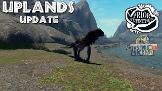 Reviewing the NEW UPLANDS UPDATE IN Prior Extinction Roblox [upl. by Krever]