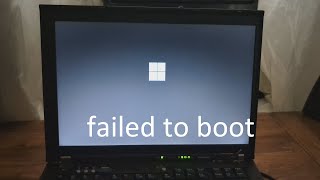 Attempting to get 24H2 to run  Windows 11 vs Thinkpad T400 2024 [upl. by Eigram797]