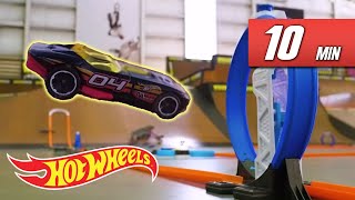 Epic Tracks in Crazy Places  Hot Wheels Unlimited Track Builder Edition  HotWheels [upl. by Eudora]