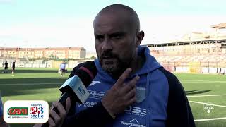 ⚽️ Frocalcio vs Albanova 0️⃣  2️⃣🎤 intervista post partita con mister Pasquale Bovienzo [upl. by Eckmann919]