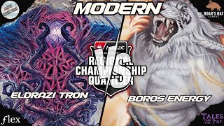 Eldrazi Tron VS Boros Energy MTG Modern [upl. by Gaston381]