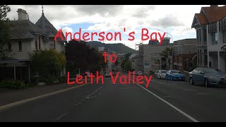 Andersons Bay to Leith Valley Dunedin  Come for a cruise with me [upl. by Wsan]