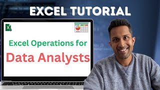 Full Project in Excel  Essential Operations for Data Analysts [upl. by Halil]