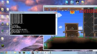 Terraria How To Make A Server With Server Commands And Hamachi Works with all versions up to date [upl. by Akimat]