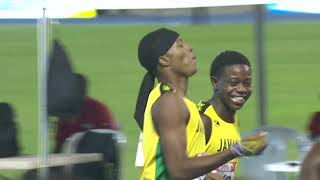 CARIFTA 2022 ALL 4x400M FINAL RACES  SportsMax TV [upl. by Jodoin540]