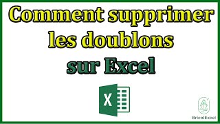 Comment supprimer les lignes doublons sur Excel [upl. by Ytineres]