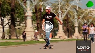 Tutorial longboard Cómo superar obstáculos en la ciudad  Long School [upl. by Notxap]