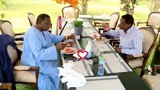 LEO WACHA TULEWE RUTO NDIO RAISATWOLI INVITES ORENGO FOR LUNCH IN KAJIADO HOME [upl. by Ycal120]