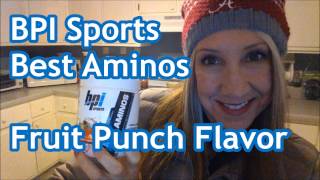 BPI Sports Amino Acids  Fruit Punch [upl. by Rahman]