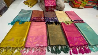 chickpet Bangalore wholesale sarees Single piece courier available [upl. by Mavilia]