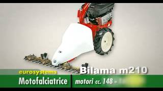 Eurosystems Motofalciatrice Bilama M210 [upl. by Santana840]