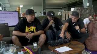 Rakaa amp DJ Babu freestylen mit den Moderatoren [upl. by Apgar]