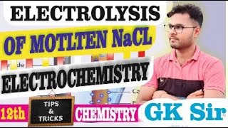 electrolysis chemistry class 12 electrolysis chemistry jee iitjee jeemains tricks trickneet [upl. by Airan]