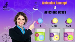 Arrhenius Concept of Acids and Bases Explained  Chemistry Class 10  AcidBase Reactions [upl. by Marlo]