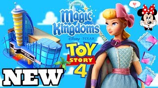 HOW TO GET ANIMATION ACADEMY amp BO PEEP COSTUME FABRIC Disney Magic Kingdoms  Gameplay Ep481 [upl. by Rozella152]