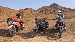 Yamaha Tenere 700 Desert Ride  KTM 1090 Adventure [upl. by Kirby]