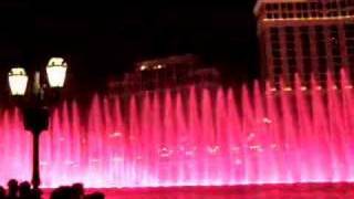 Bellagio Las Vegas Water Show [upl. by Irreg]