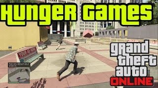 Gta 5 Online Hunger Games [upl. by Llib]