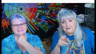 Ginger and the Art Sherpa Discuss Five of the Most Common Acrylic Painting Questions [upl. by Nikolas]