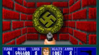 Wolfenstein 3D Episode 1  Final Boss  Hans Grosse [upl. by Esli885]