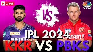 IPL 2024 LIVE KKR Vs PBKS Match  Kolkata Knight Riders Vs Punjab Kings Score  KKR Vs PBKS  N18L [upl. by Relly]