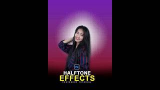 The Easy Way Halftone Background Effect with Photoshop  Photoshop Tricks and Tips [upl. by Htebasil]