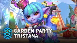 Garden Party Tristana Wild Rift Skin Spotlight [upl. by Eellah]