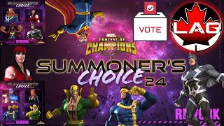 Summoners Choice 2024 Rework Edition Who Should We Pick To Get Buffed Lagacys Thoughts  MCOC [upl. by Notselrahc]