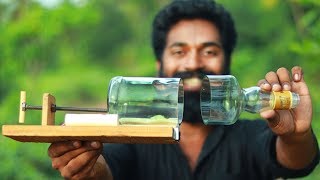 Glass bottle cutting machine  M4 Tech ചില്ലുകുപ്പി ചുമ്മാ കളയാൻ വരട്ടെ [upl. by Laaspere]