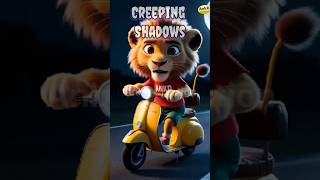 Creeping Shadows 👽 shorts trending panchatantrastories cartoon horror viralvideo story [upl. by Jermyn]