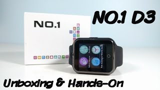 NO1 D3 Smartwatch Unboxing amp HandsOn  A 22 Smartwatch [upl. by Enyrhtac]