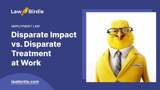 Disparate Impact vs Disparate Treatment at Work  Essay Example [upl. by Dolf]